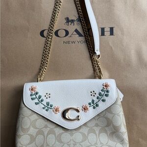 Coach Tammie with Floral Appliqué